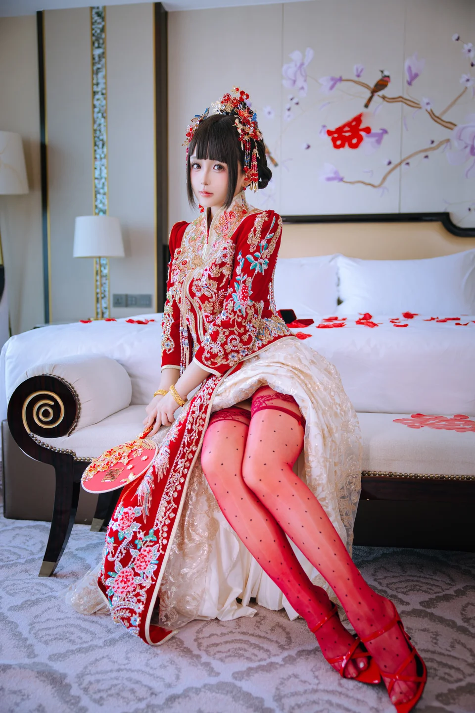 日奈娇 - 洞房花烛 [190P,5V-1.69GB]  tg@simisebaisi 【丝足阁】012.webp